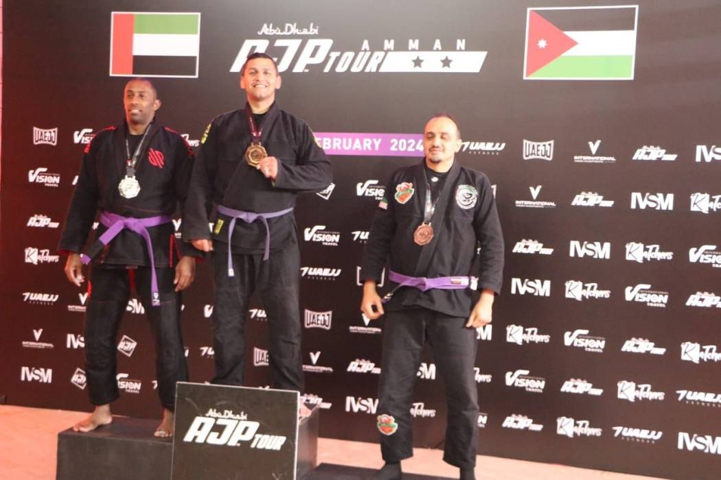نشامى الأمن العام للجوجيستو يحصدون المراكز المتقدمة في بطولة ابوظبي الدولية جولة عمان .