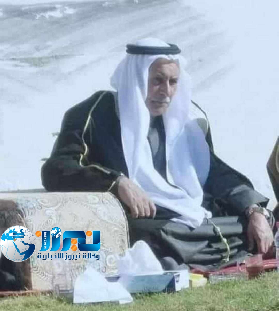 الشيخ علي عضوب الزبن ... رجل المواقف الصعبة والبدوي الاصيل