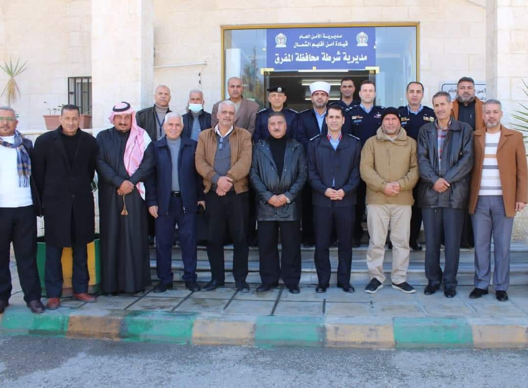 العقيد الرواشدة يلتقى عدداً من المتقاعدين العسكريين في المفرق