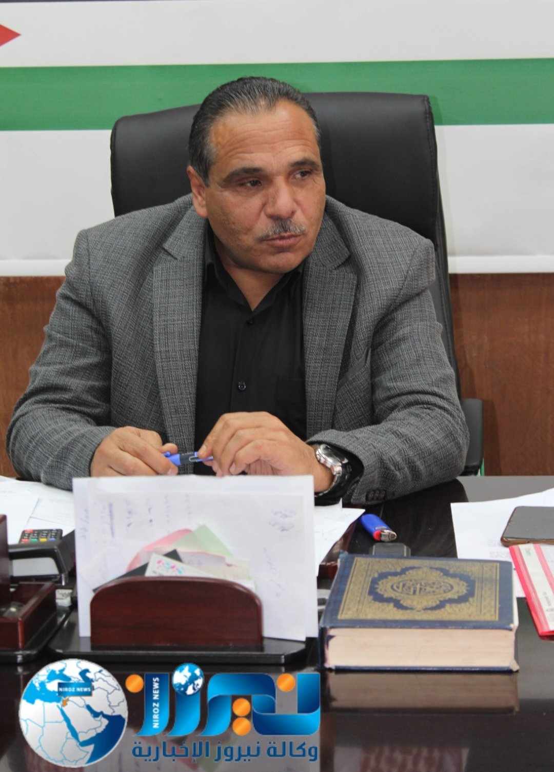 متصرف لواء الموقر يزور بلدية قضاء رجم الشامي