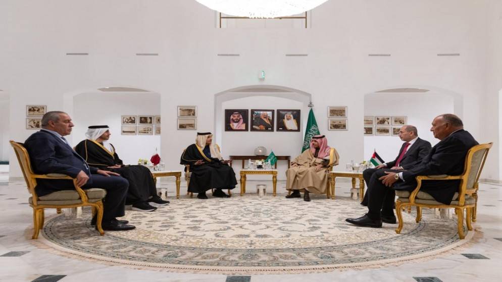 وزراء خارجية عرب يشددون على إنهاء الحرب وحل الدولتين
