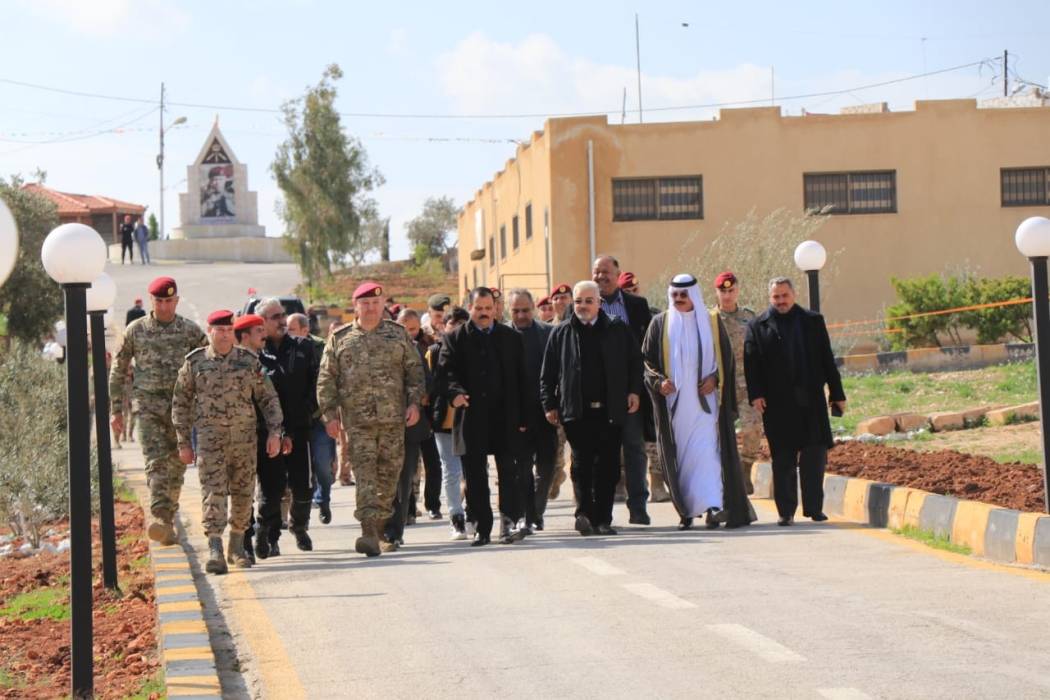 العميد الركن المتقاعد مشهور الطوالبه يشكر قائد لواء التدخل السريع