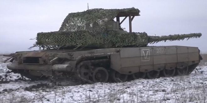 الجيش الروسي يتزود بدفعة جديدة من الدبابات المطورة