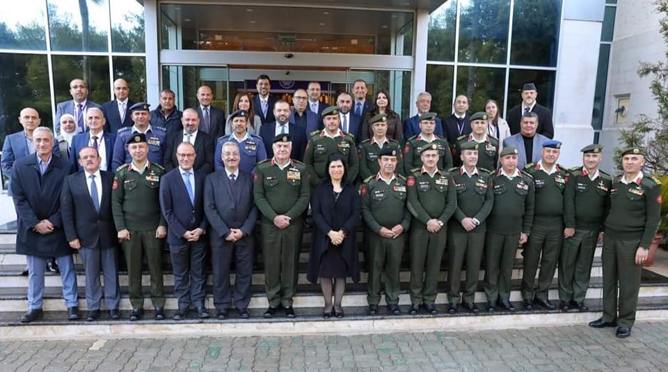 الأميرة سمية تلتقي رئيس هيئة الأركان المشتركة