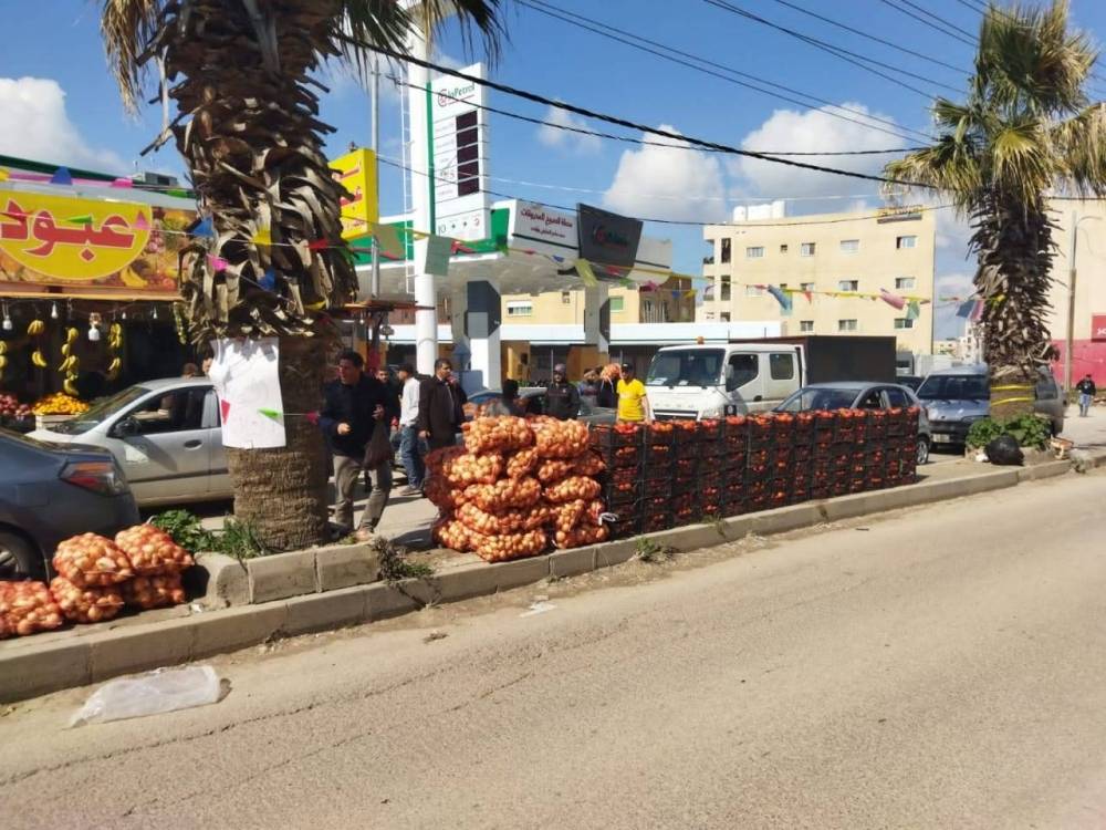 حملة لإزالة الاعتداءات على الطرق والأرصفة بالصريح