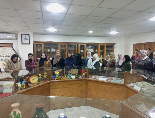 زيارة لفريق المنتدى العلمي التربوي لمكافحة التدخين والمخدرات