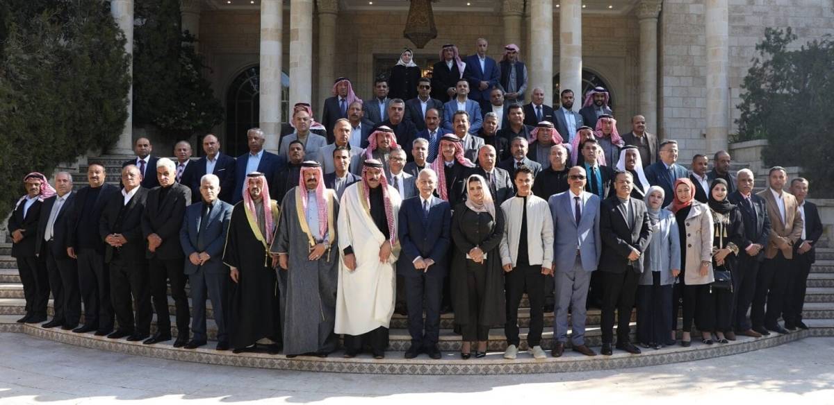 العيسوي يلتقي وفدًا من ابناء المفرق برئاسة الوجيه محمد سلمان ابو عليم...صور