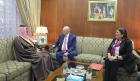 الفايز يلتقي سفير دولة قطر لدى المملكة
