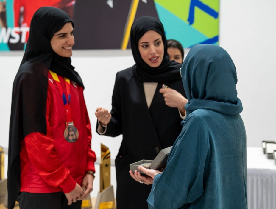 افتتاح المركز الأولمبي لرياضة المرأة في الشارقه