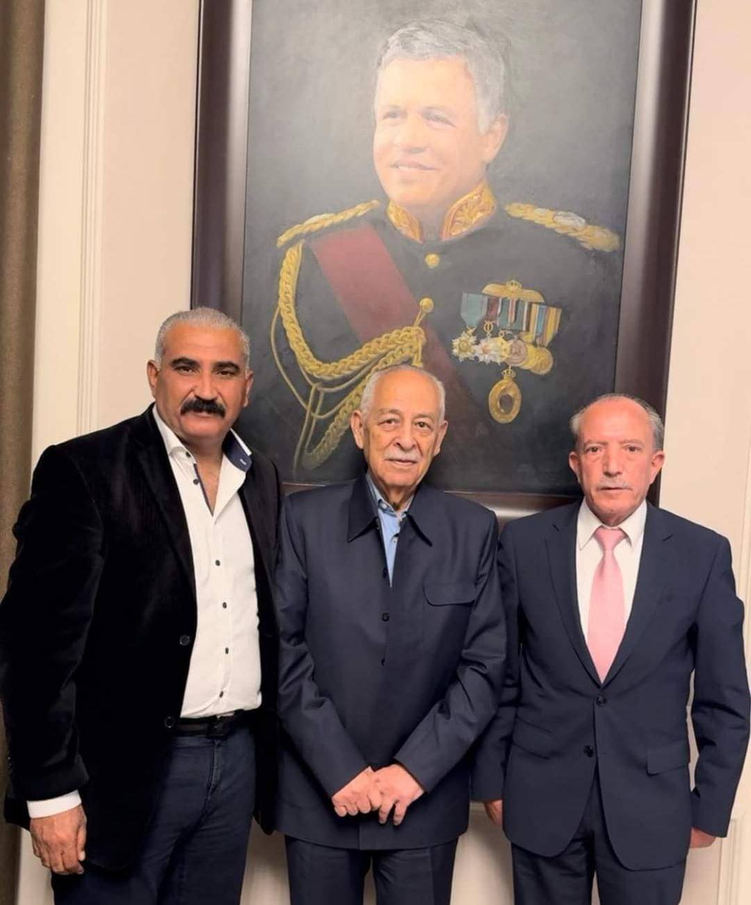 العيسوي يستقبل النائب ناجح العدوان .... وعضو مجلس أمانة عمان الكبرى عن شفا بدران ابو عرابي 