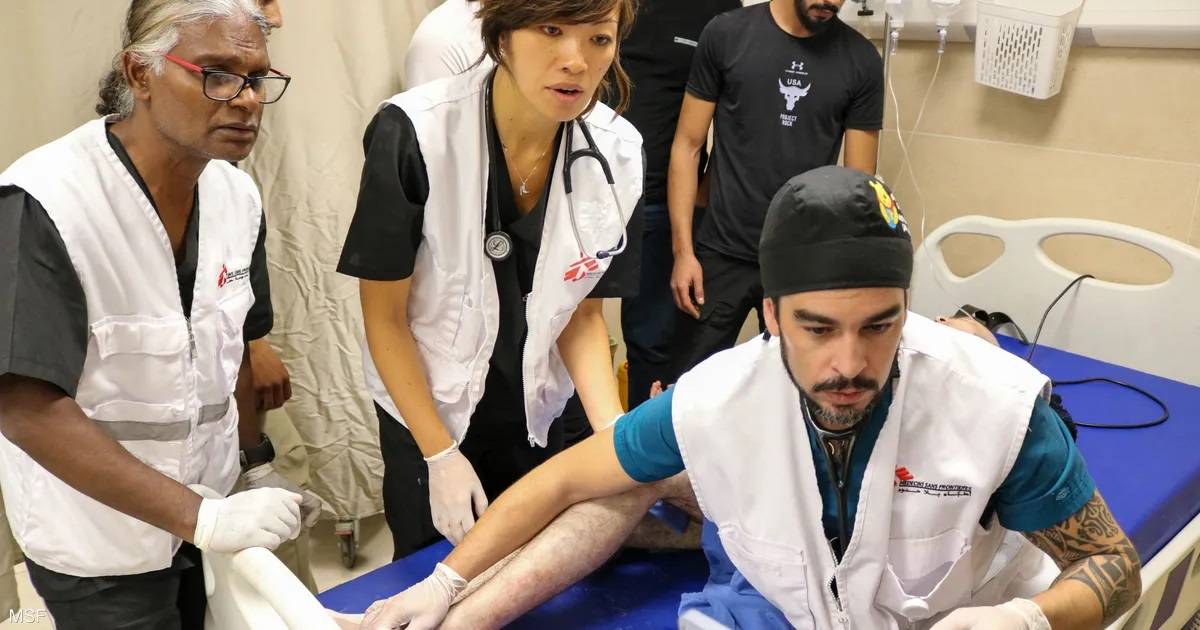 أطباء بلا حدود: سكان شمال غزة يعانون وضعا كارثيا والاحتلال يمنع الوصول للمستشفيات