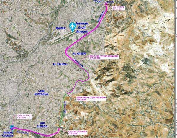 الاشغال : بدء العمل بمشروع تأهيل الحزام الدائري مطلع نيسان