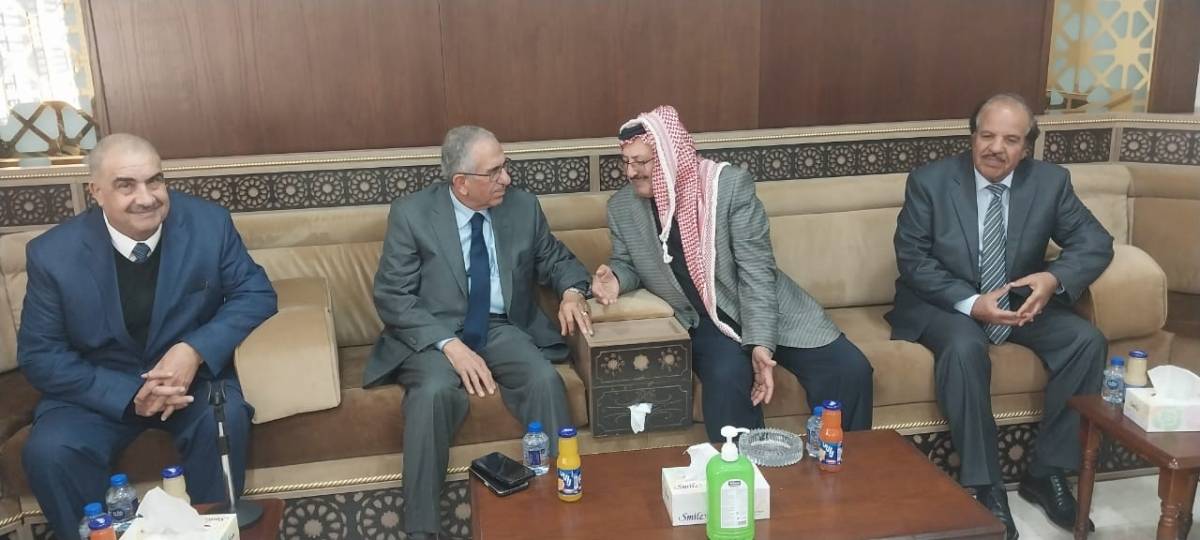 مستشار جلالة  الملك لشؤون العشائر يلتقي رئيس واعضاء اللجنة الوطنية للعسكريين السابقين...صور