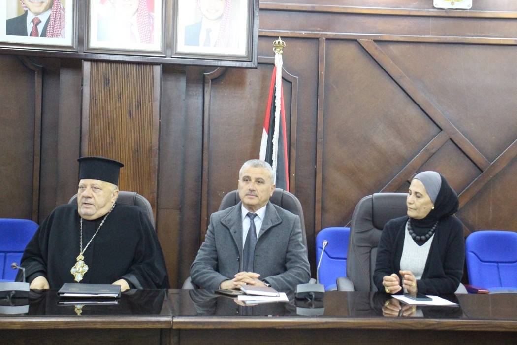 ندوة حوارية لحائط المدينة بعنوان (الوِئام مُنجزنا الوطني) في مدينة اربد