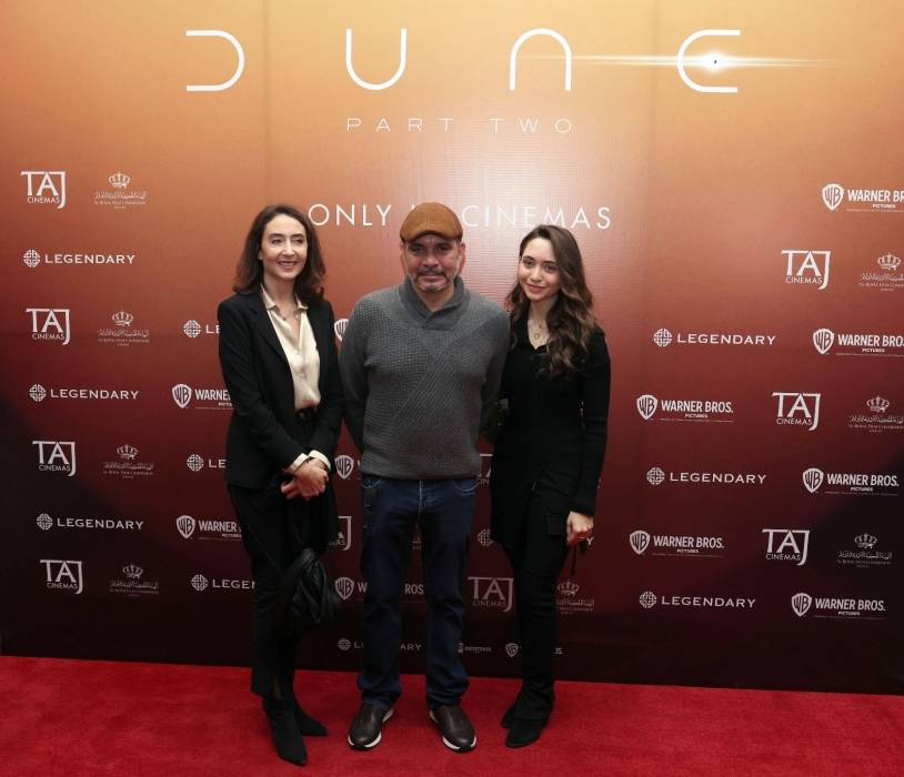 الأمير علي يرعى العرض الخاص لفيلم كثيب المصور في الأردن