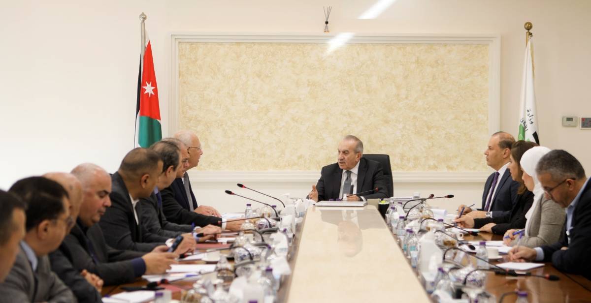 وزير الأشغال يلتقي مجلس نقابة المهندسين الأردنيين