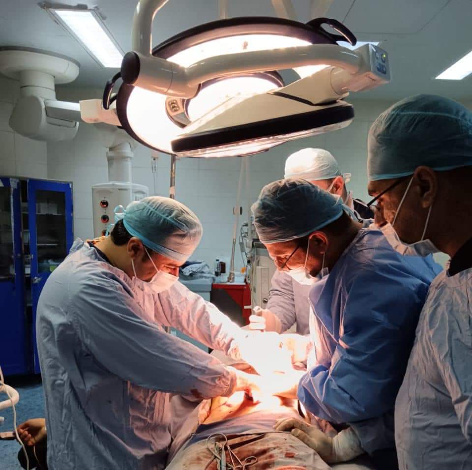 إجراء عملية نوعية في مستشفى الأمير راشد بن الحسن العسكري