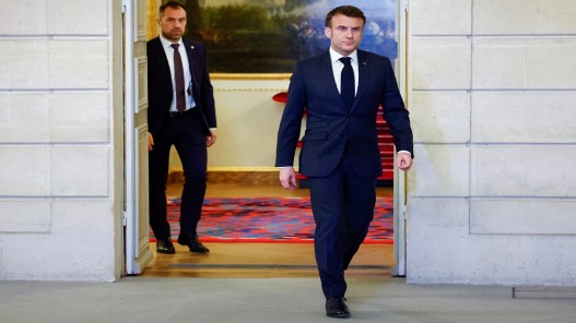 الرئيس الفرنسي: إرسال قوات إلى أوكرانيا أمر غير مستبعد