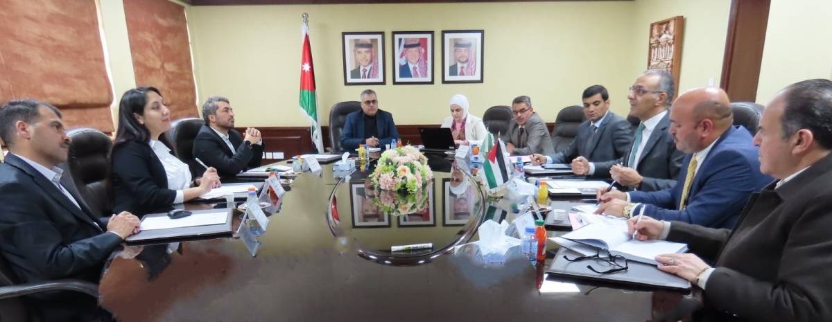 وفد من جمعية التدقيق الداخلي الأردنية يزور ديوان المحاسبة