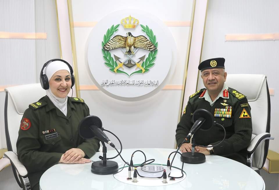 إذاعة الجيش العربي تستضيف العميد الركن انور البشابشه