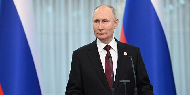 بوتين يؤكد ضرورة التصدي لمحاولات الغرب عزل روسيا