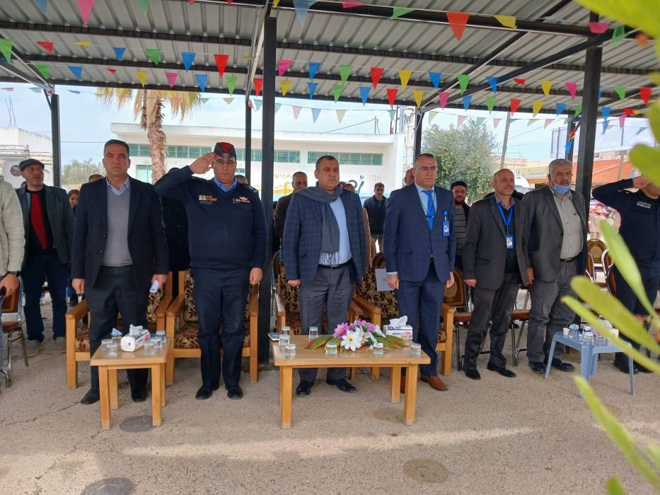 الربابعة يرعى احتفال زراعة بني كنانة بيوم الشجرة في مدرسة الرفيد الأساسية المختلطة