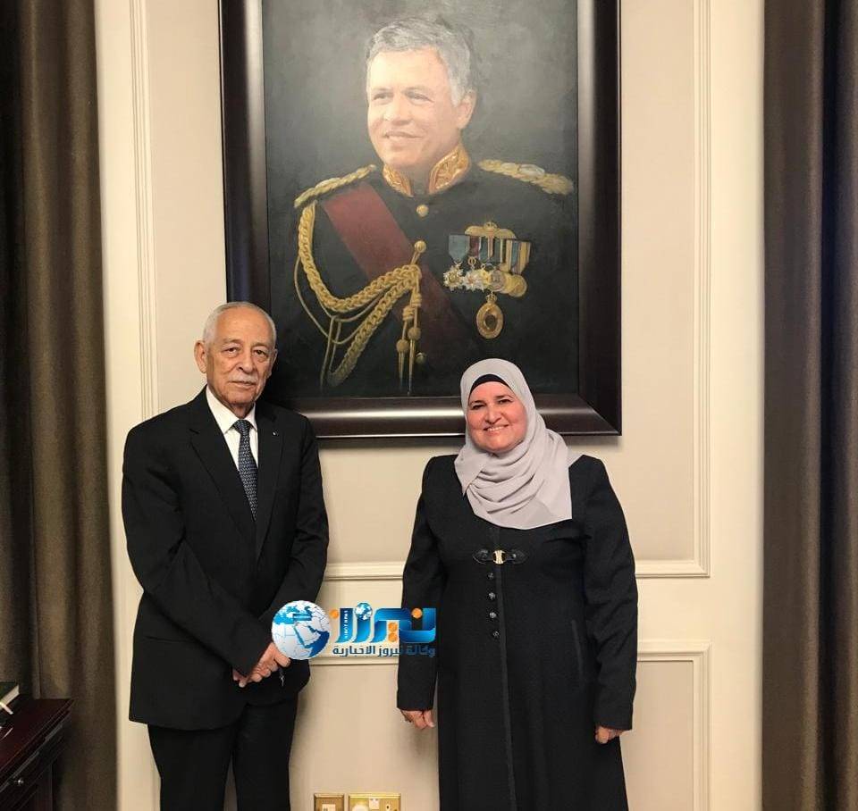 العيسوي يلتقي الدكتورة خوله الخوالدة