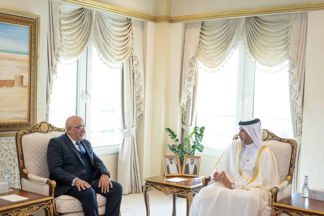 المعايطة يلتقي وزير الدولة للشؤون الداخلية القطري.