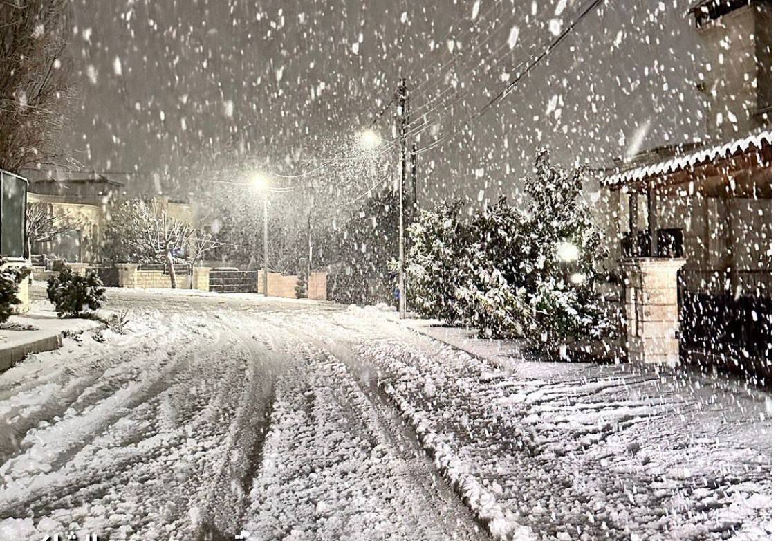 ما فرص تساقط الثلوج على الأردن الموسم الحالي؟