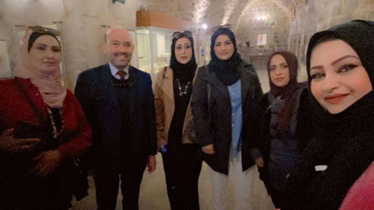 مسار ثقافي سياحي لعدد من الصحفيات والإعلاميات في اربد بالتعاون مع إذاعة اربد الكبرى