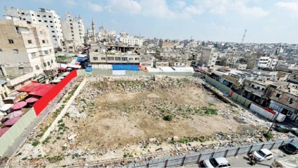 في 6 أشهر.. أقدم معلم خدماتي في إربد يتحول إلى مكب نفايات