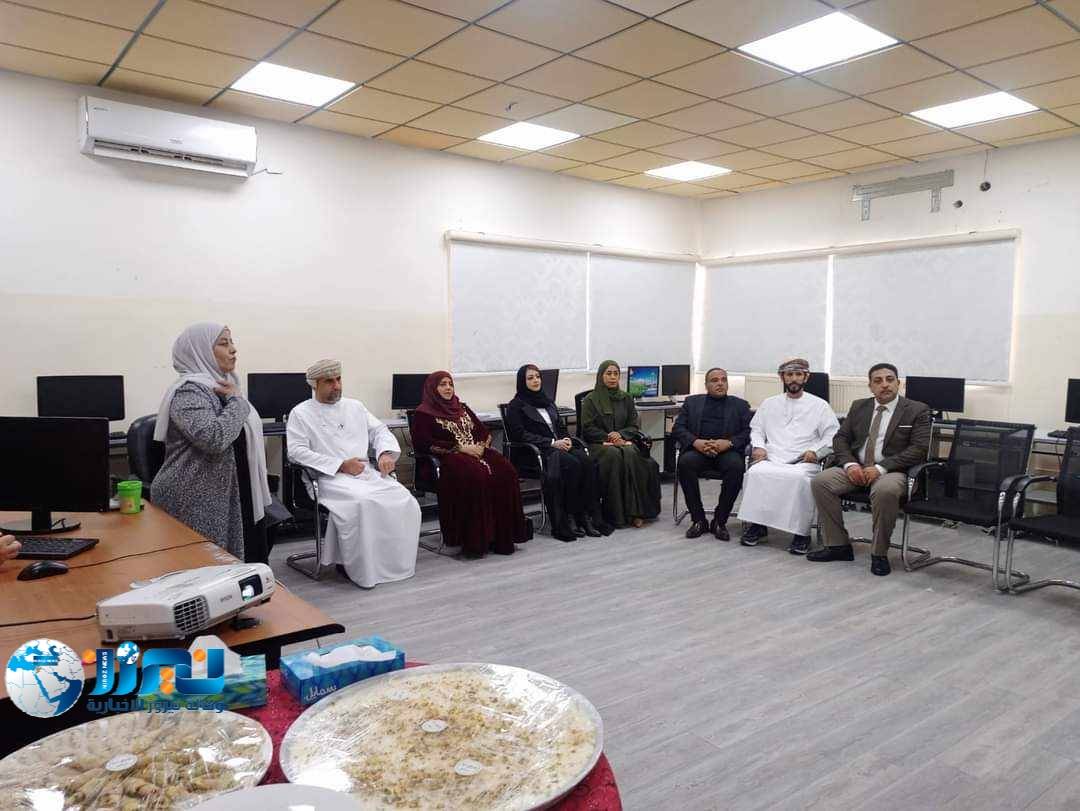 وزيرة التنمية العمانية تزور مركز الملكة رانيا العبدالله لتكنولوجيا المعلومات في البادية الوسطى ...صور