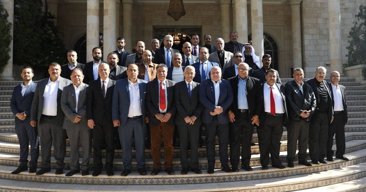 رئيس الديوان الملكي الهاشمي يلتقي وفدا من محافظة الزرقاء...صور