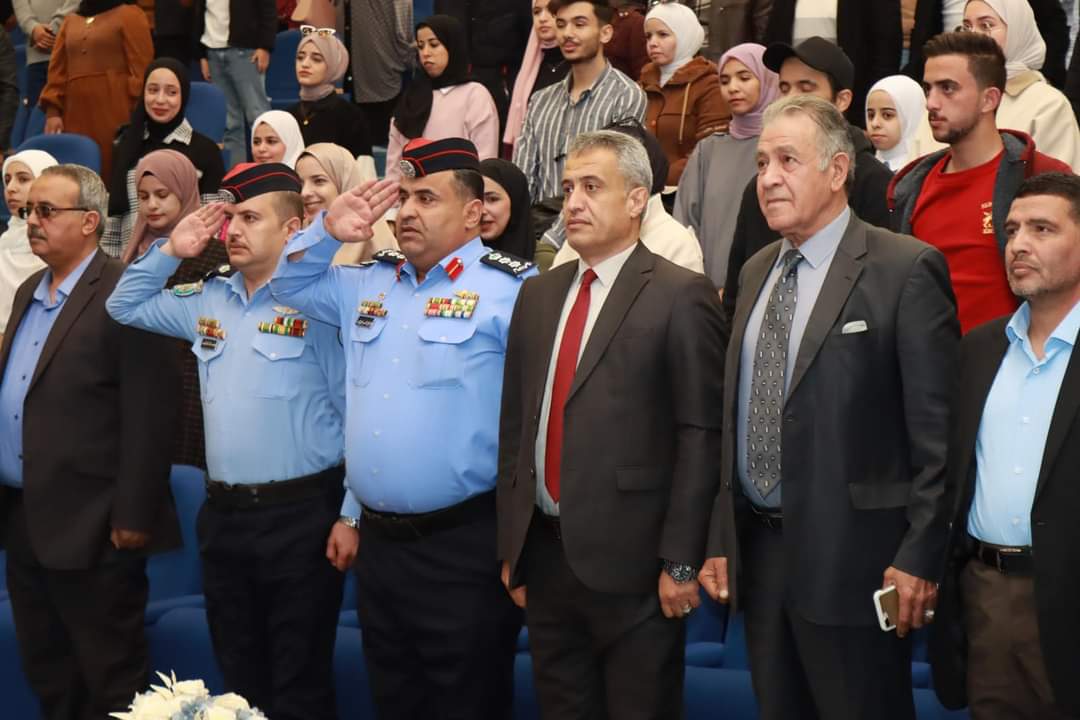 العميد الدويري يلقي محاضرة عن   الأمن والمجتمع