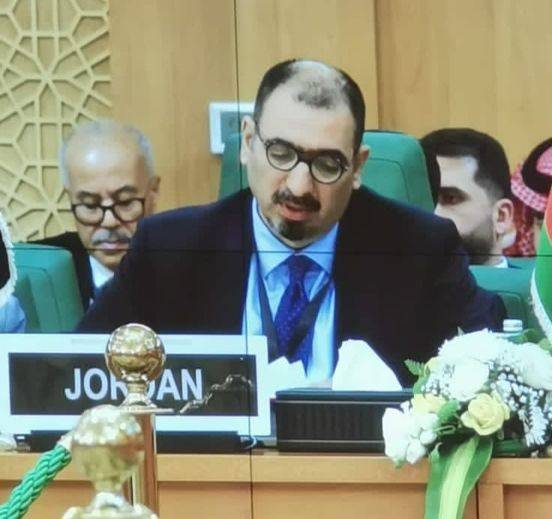 الجازي يؤكد على على مركزية القضية الفلسطينية ودعم حقوق الشعب الفلسطيني