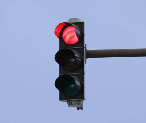 تعطل اشارة ضوئية في عمّان