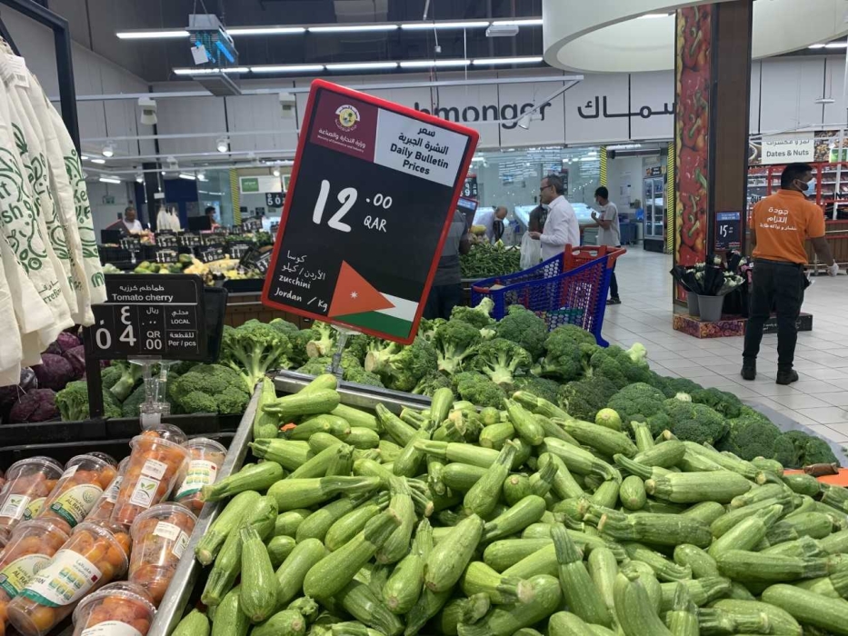 طلب متزايد على السلع والمنتجات الاستهلاكية الأردنية في أسواق قطر