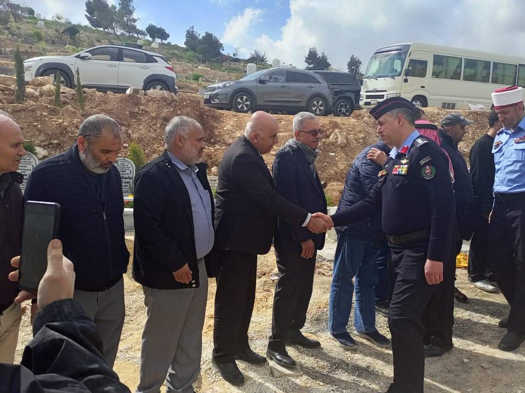 تشييع جثمان العقيد المتقاعد عبدالكريم الصرايرة