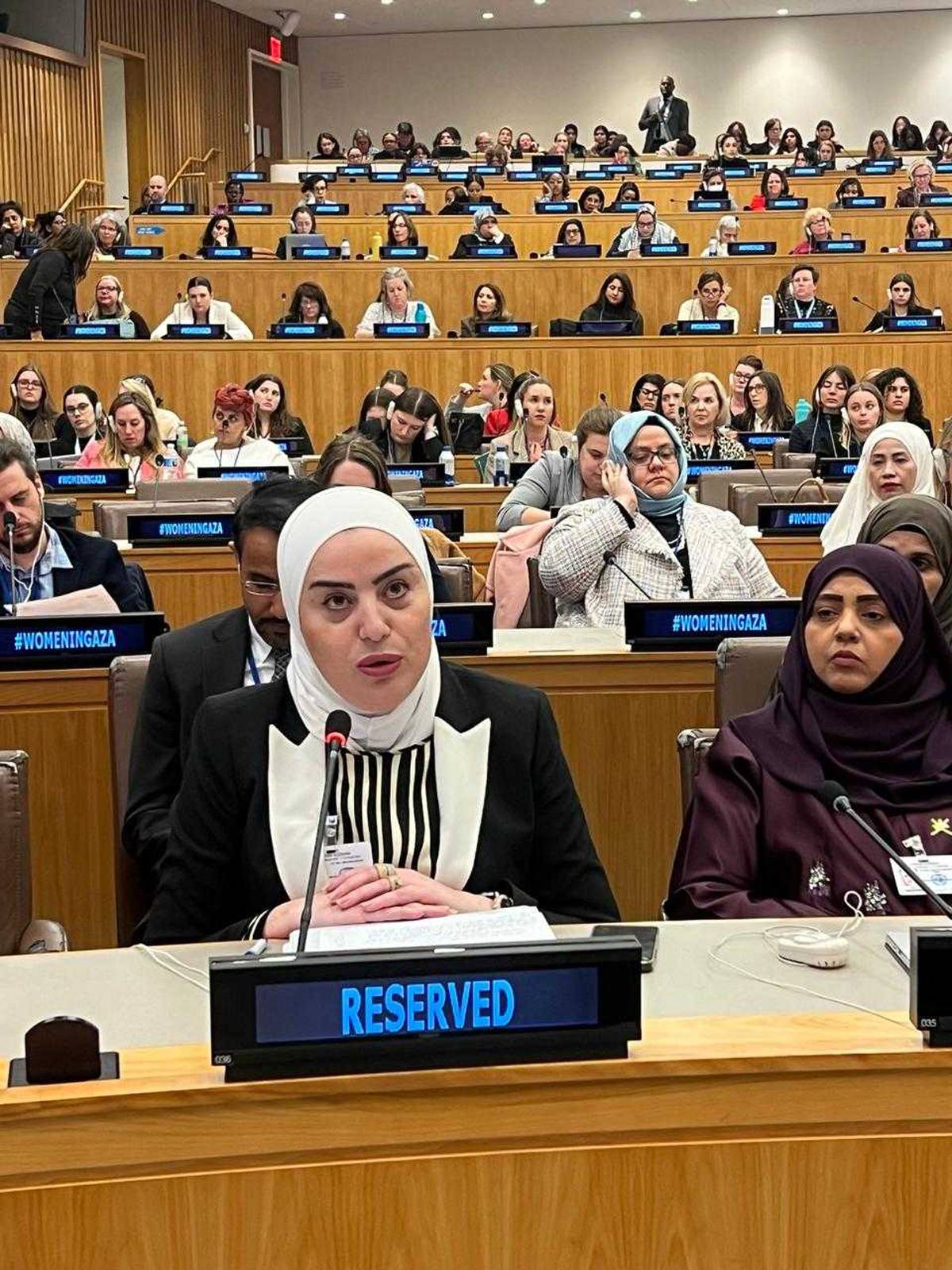 وزيرة التنمية تشارك باجتماعات الدورة 68 للجنة وضع المرأة في نيويورك