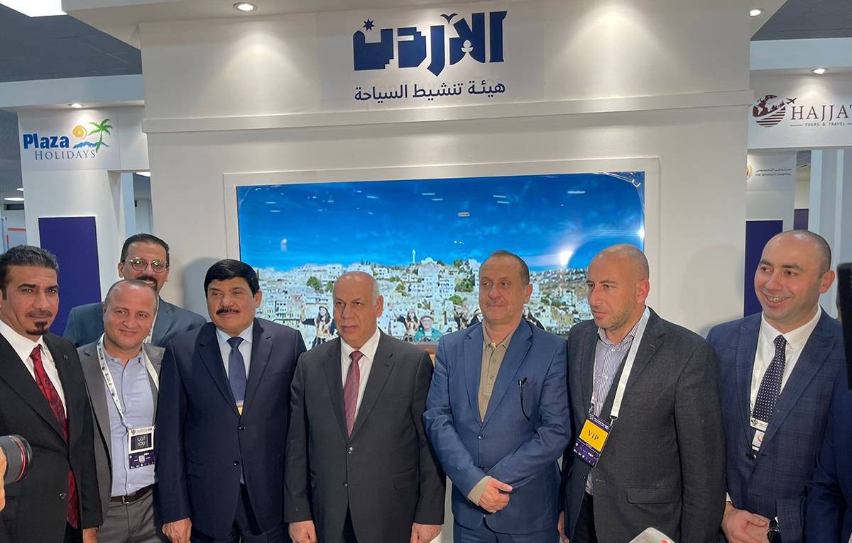 الأردن يحصل على جائزة أفضل جناح بملتقى السياحة والسفر العراقي