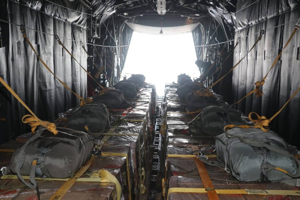 عاجل ...القوات المسلحة: 5 إنزالات جديدة على غزة بالتعاون مع دول شقيقة وصديقة