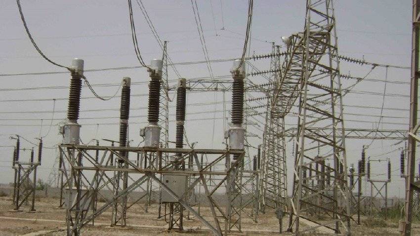 3400 ميغا واط الحمل الكهربائي الأقصى أمس