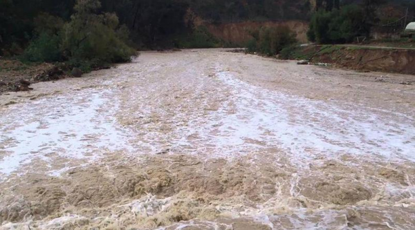 سلطة وادي الأردن تعلن الطوارئ المتوسطة