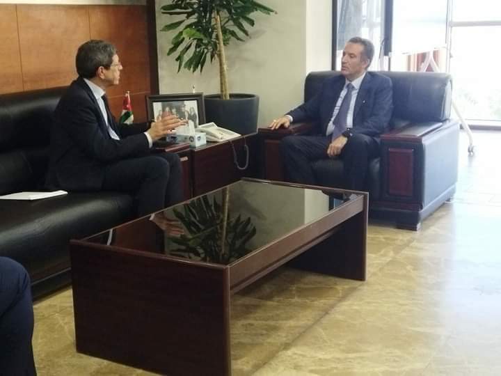 الفايز والرواشدة يبحثان واقع المياة في العقبة