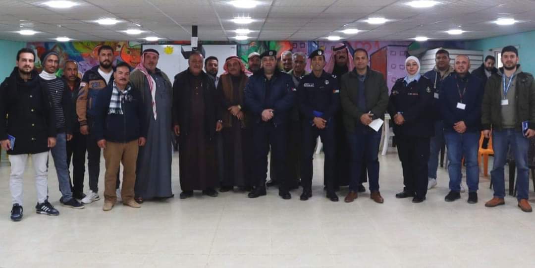 اجتماع مجلس الأمن المحلي لمخيم الازرق