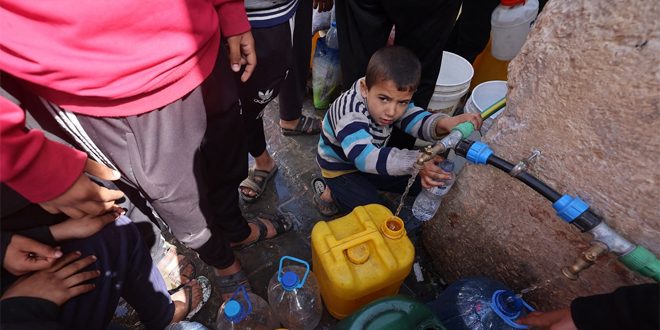 في اليوم العالمي للمياه: سلطة المياه الفلسطينية تطالب المجتمع الدولي بوقف تعطيش غزة