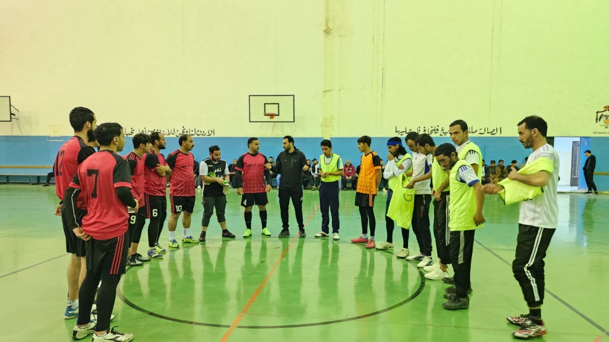 تواصل فعاليات بطولة الشباب الرمضانية لخماسيات كرة القدم 2024 في البترا