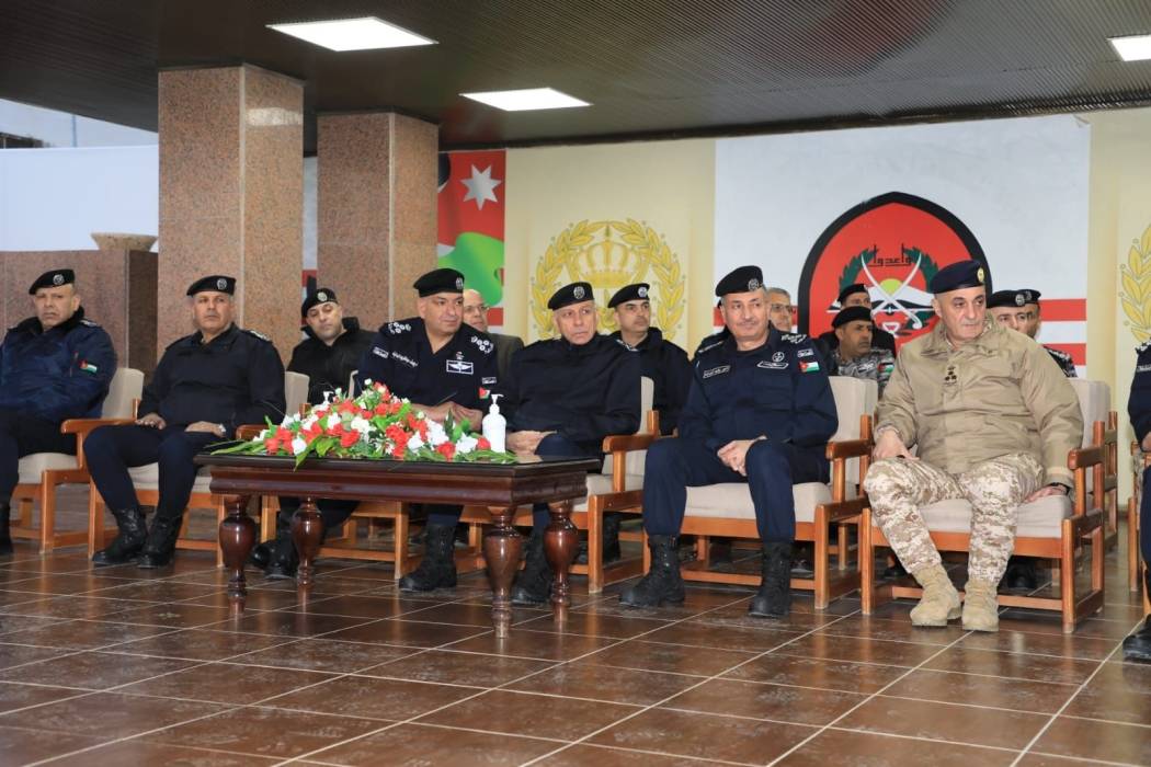 مدير الأمن العام يزور جامعة مؤتة  الجناح العسكري_صور