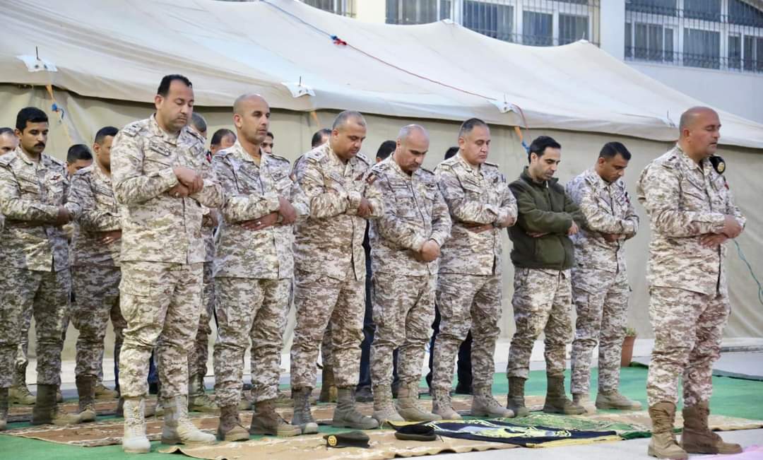 مدير التربية والتعليم والثقافة العسكرية يشارك شعبة الشمال ومدراء مدارسها مأدبة الافطار ...صور