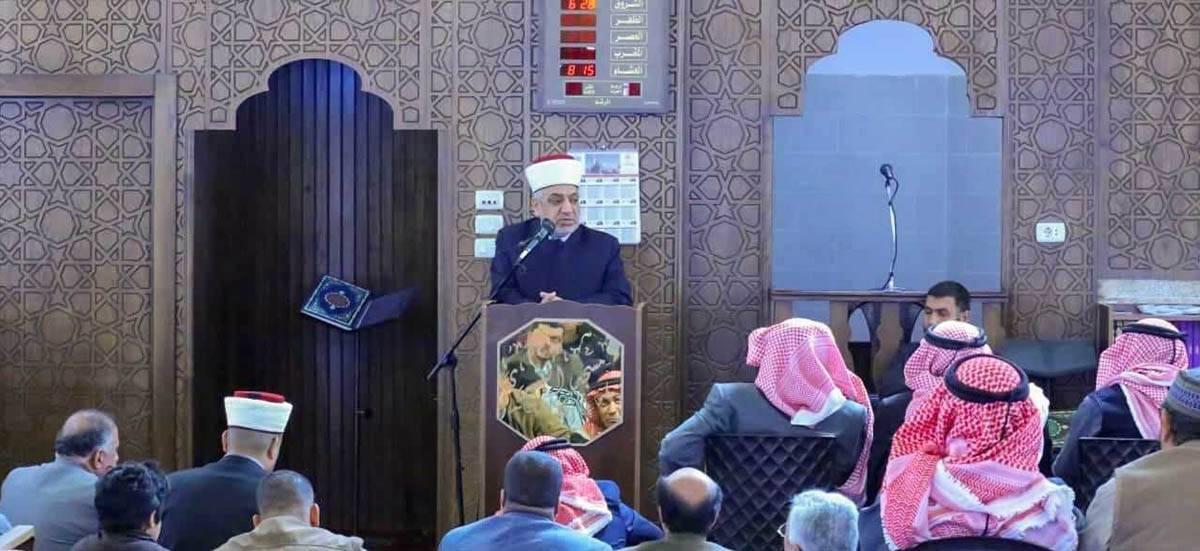 الخلايله يفتتح مسجد اليسرى في قضاء الظليل ...صور